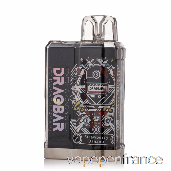 Stylo Vape Jetable Banane Fraise Dragbar B3500